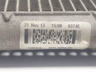 Piesă de schimb auto la mâna a doua condensator / radiator aer conditionat pentru ford b-max (jk) 1.5 tdci referințe oem iam 1856009  av1110710ga