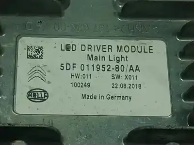 Pièce détachée automobile d'occasion  module de ballast de phare xenon pour citroen c5 aircross (a_) 1.2 puretech 130 (arhnsj) références oem iam 1638432280  5df01195280