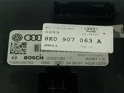 Автозапчасти б/у электронный модуль за audi a4 b8 (8k2) 2.0 tdi ссылки oem iam 8k0907063d  8k0907063a