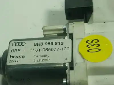 Автозапчасти б/у мотор заднего правого стекла за audi a4 b8 (8k2) 2.0 tdi ссылки oem iam 8k0959812  8k0959812