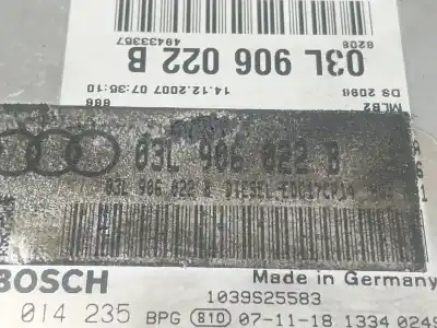 Автозапчастина б/у ебу контролер двигуна для audi a4 b8 (8k2) 2.0 tdi посилання на oem iam 03l906022b8k0  03l906022b
