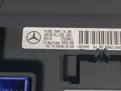 Автозапчастина б/у багатофункційний дисплей для mercedes-benz clase gla (x156) gla 180 (156.942) посилання на oem iam a1669008122  a1669001420