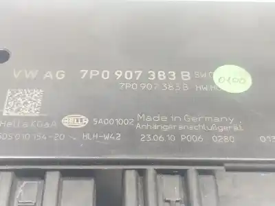 Автозапчастина б/у електронний модуль для porsche cayenne (92a) 3.0 diesel посилання на oem iam 7p0907383b  7p0907383b