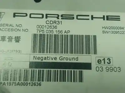 Автозапчасти б/у gps-навигационная система за porsche cayenne (92a) 3.0 diesel ссылки oem iam 95864513000  7p5035156ap