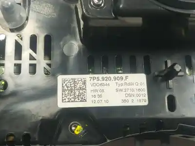 Автозапчастина б/у панель інструментів для porsche cayenne (92a) 3.0 diesel посилання на oem iam 7p5920909f  7p5920909f