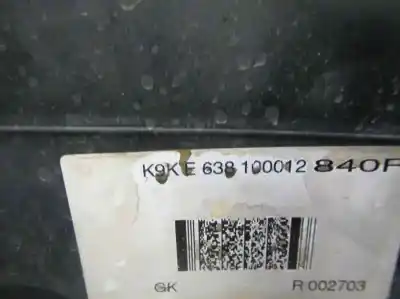 Second-hand car spare part complete engine for renault clio iv societé oem iam references 8201724726  k9k638