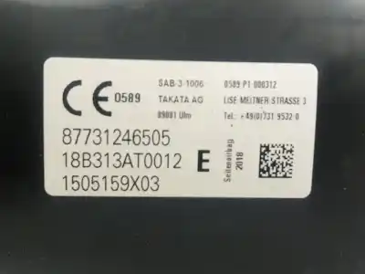 Автозапчасти б/у передняя левая боковая подушка безопасности за bmw 2 active tourer (f45) 225 xe plug-in-hybrid ссылки oem iam 72127312465  