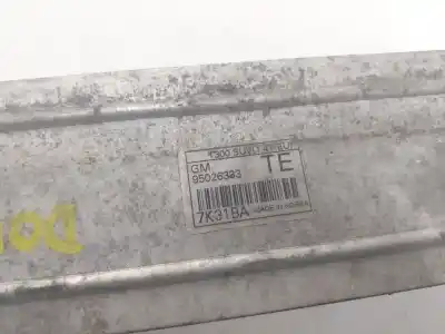 Second-hand car spare part intercooler for opel mokka / mokka x (j13) 1.4 (_76) oem iam references 95026333  95026333