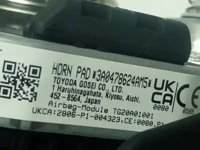 Автозапчастина б/у передня ліва подушка безопасности для lexus lbx hybrid 1.5 vvti hybrid (mayh10l) посилання на oem iam 4513060700c0  tg20a01001