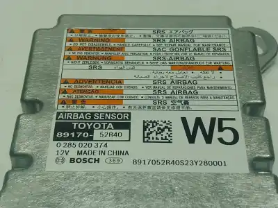 Автозапчасти б/у блок управления подушками безопасности за lexus lbx hybrid 1.5 vvti hybrid (mayh10l) ссылки oem iam 8917052r40  8917052r40