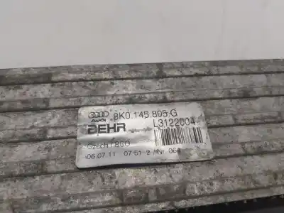 Peça sobressalente para automóvel em segunda mão intercooler por audi q5 (8rb) 2.0 tdi referências oem iam 8k0145805g  8k0145805g