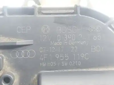 Second-hand car spare part front windshield wiper motor for audi a6 allroad c6 (4fh) 3.0 tdi quattro oem iam references 4f1955023k  4f1955119c