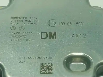 Автозапчасти б/у электронный модуль за lexus lbx hybrid 1.5 vvti hybrid (mayh10l) ссылки oem iam 8647052010  8647052010