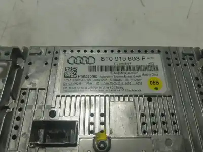 Second-hand car spare part multifunction display for audi q5 (8rb) 2.0 tdi oem iam references   8t0919603f