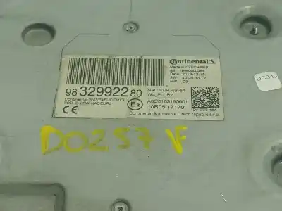 Автозапчастина б/у аудіо система / радіо cd для peugeot 208 ii (ub_, up_, uw_, uj_) e-208 посилання на oem iam 1646629880  9832992280