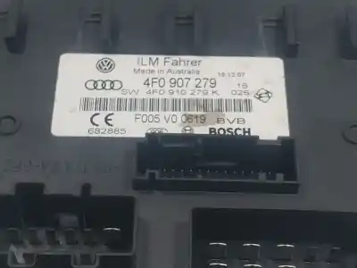 Second-hand car spare part electronic module for audi a6 allroad c6 (4fh) 3.0 tdi quattro oem iam references 4f0910279k  4f0907279