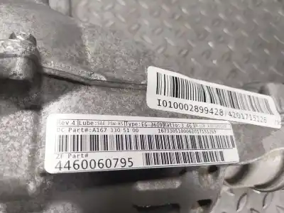 Second-hand car spare part front differential for mercedes-benz gle (v167) gle 300 d 4-matic (167.119) oem iam references a1673305100  a1673305100