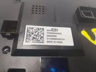 Second-hand car spare part multifunction display for opel mokka / mokka x (j13) 1.4 (_76) oem iam references 42498391  42498391
