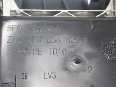 Автозапчасти б/у центральный подлокотник за seat leon (5f1) 1.6 tdi ссылки oem iam 5f0864207czq2  5f0864981a