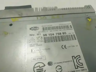 İkinci el araba yedek parçası ses sistemi / radyo cd için peugeot 508 i (8d_) 1.6 bluehdi 120 oem iam referansları 1613227080  9810475880