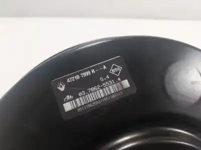 Second-hand car spare part brake servo for dacia lodgy (js_) 1.5 blue dci 95 (jsjl) oem iam references 472108624r  472107999r