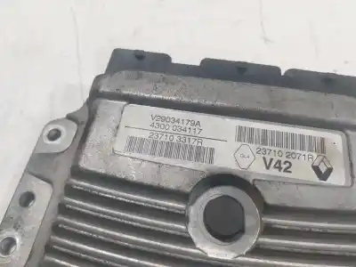 Second-hand car spare part ecu engine control for dacia logan ii 1.2 oem iam references 237103317r  237102071r