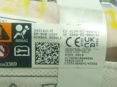Автозапчастина б/у передня ліва подушка безпеки для citroen c3 aircross ii (2r_, 2c_) 1.2 puretech 110 (2rhnzb, 2rhnzw, 2rhnpx, 2rhnpj) посилання на oem iam 9821033680  34216414e