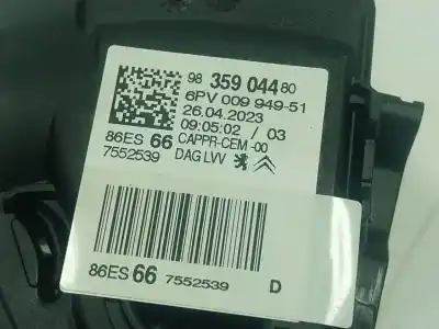 Second-hand car spare part accelerator pedal for citroen c3 aircross ii (2r_, 2c_) 1.2 puretech 110 (2rhnzb, 2rhnzw, 2rhnpx, 2rhnpj) oem iam references 1601cw  9835904408