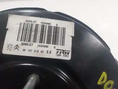 Автозапчасти б/у тормозной серво за citroen c3 aircross ii (2r_, 2c_) 1.2 puretech 110 (2rhnzb, 2rhnzw, 2rhnpx, 2rhnpj) ссылки oem iam 1635068680  9813761080