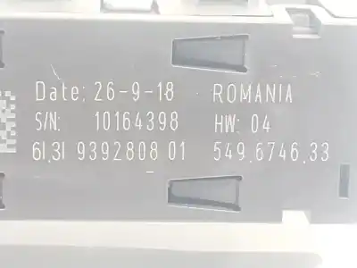 Автозапчастина б/у многофункційне управління для bmw 2 active tourer (f45) 225 xe plug-in-hybrid посилання на oem iam 61319392808  939280801