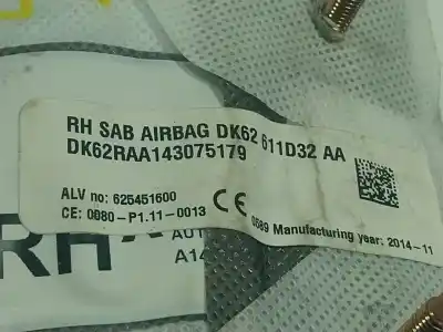 Автозапчасти б/у подушка безопасности передняя правая за land rover range rover sport ii (l494) 3.0 sdv6 4x4 ссылки oem iam lr043276  dk62611d32aa