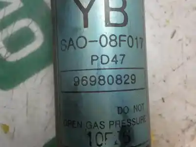 Peça sobressalente para automóvel em segunda mão amortecedor traseiro esquerdo por chevrolet aveo lt referências oem iam   