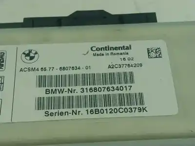 Автозапчастина б/у електронний модуль для bmw x5 (f15, f85) xdrive 25 d посилання на oem iam   316807634017