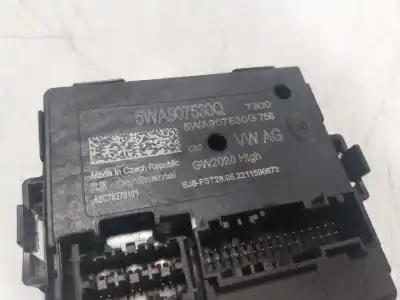 İkinci el araba yedek parçası elektronik modül için skoda octavia iv combi (nx5) 2.0 tdi oem iam referansları 5wa907530q  5wa907530q