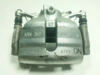 Peça sobressalente para automóvel em segunda mão pinça de travão dianteira esquerda por volkswagen touran (5t1) 2.0 tdi referências oem iam 8v0615123d