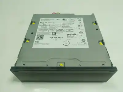 Peça sobressalente para automóvel em segunda mão sistema de áudio / rádio cd por volkswagen touran (5t1) 2.0 tdi referências oem iam 3g5035820m