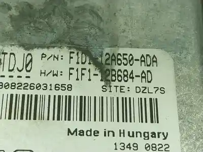 Pezzo di ricambio per auto di seconda mano centralina motore per ford c-max ii (dxa/cb7, dxa/ceu) 1.5 tdci riferimenti oem iam 1873891  f1d112a650ada
