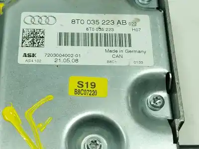 Автозапчастина б/у електронний модуль для audi a4 b8 (8k2) 1.8 tfsi посилання на oem iam 8t0035223j  8t0035223ab