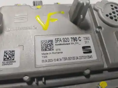 Автозапчастина б/у панель інструментів для cupra leon (kl1) 1.5 etsi посилання на oem iam 5fa920790c  5fa920790c