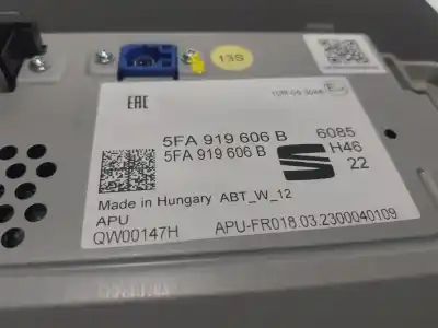 Автозапчасти б/у многофункциональный дисплей за cupra leon (kl1) 1.5 etsi ссылки oem iam 5fa919606b041  5fa919606b