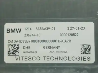 Second-hand car spare part ecu engine control for bmw x1 (u11) sdrive 18 i oem iam references 12145b4d4a9  23674410