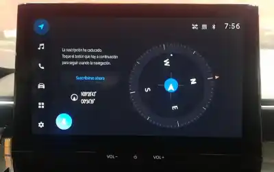 Second-hand car spare part gps navigation system for toyota corolla fastback (_e21_) 1.8 hybrid (zwe211) oem iam references 8614002n51  8614002n51