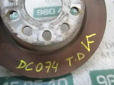 Автозапчастина б/у диск задній гальмовий для volkswagen passat cc (357) 2.0 tdi dpf посилання на oem iam 1k0615601ad  