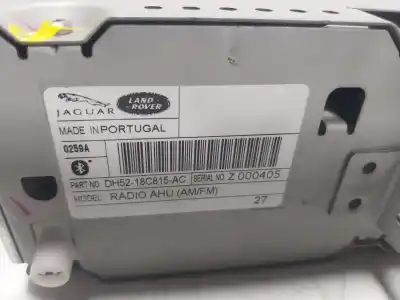 Second-hand car spare part audio system / radio cd for land rover range rover evoque (l538) 2.2 d 4x4 oem iam references lr078787  dh5218c815ac