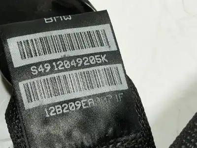 Peça sobressalente para automóvel em segunda mão cinto de segurança traseiro direito por bmw x6 (e71, e72) m 50 d referências oem iam 72119120492  4912049205k