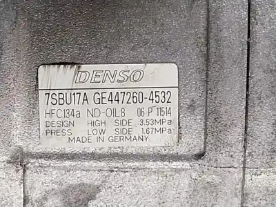 Second-hand car spare part air conditioning compressor for bmw x6 (e71, e72) m 50 d oem iam references 64529399059  921646603