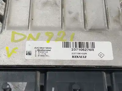 Second-hand car spare part ecu engine control for dacia duster (hs_) 1.2 tce 125 4x4 oem iam references 237103815s  237106276r