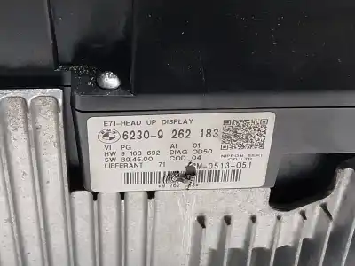 Second-hand car spare part dashboard for bmw x6 (e71, e72) m 50 d oem iam references 62309262183  9262183