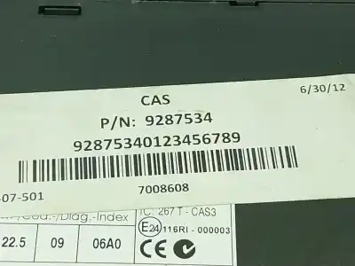 Pezzo di ricambio per auto di seconda mano modulo elettronico per bmw x6 (e71, e72) m 50 d riferimenti oem iam 61359395656  9287534