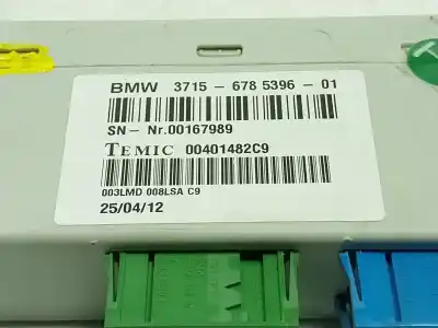 Pezzo di ricambio per auto di seconda mano modulo elettronico per bmw x6 (e71, e72) m 50 d riferimenti oem iam 37156785396  678539601